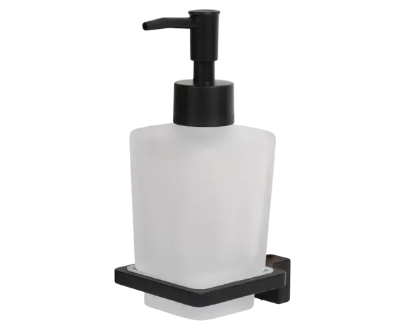 Изображение товара Дозатор для жидкого мыла SWENSA Lucid SWR-5400-04-BLK (черный)