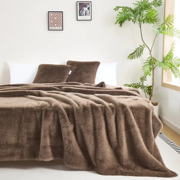 Изображение товара Плед Sofi de Marko Филиция 160x220 / Пл-Фил-кф-160х220 (кофейный)