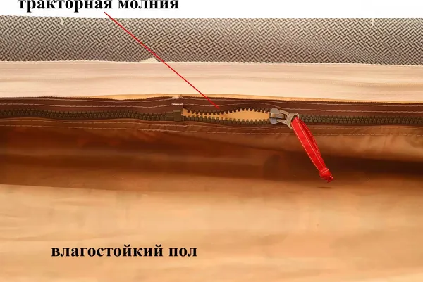 Изображение товара Палатка ЛОТОС 5У Шторм (оливковый)