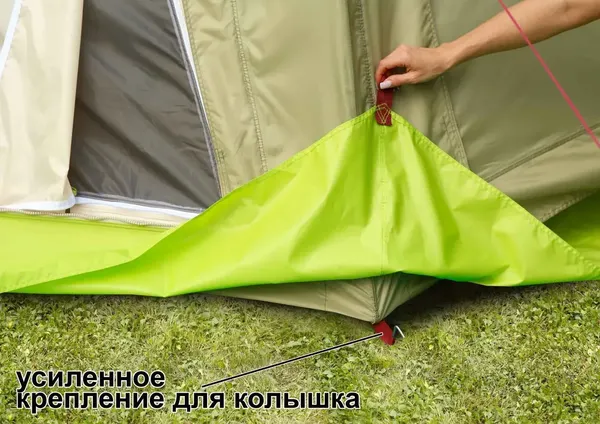 Изображение товара Палатка ЛОТОС 5У Шторм (оливковый)