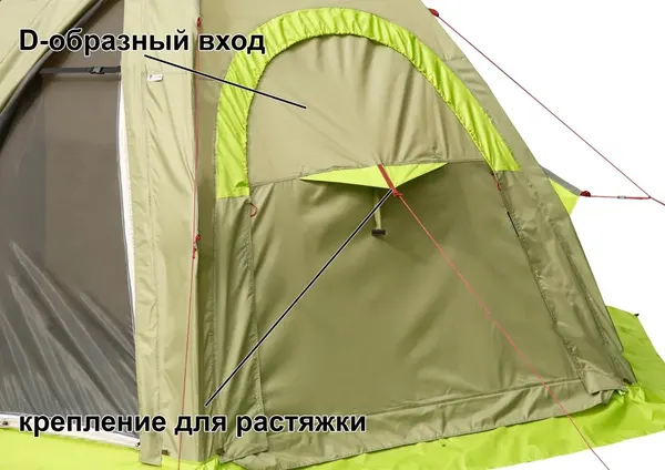 Изображение товара Палатка ЛОТОС 5У Шторм (оливковый)