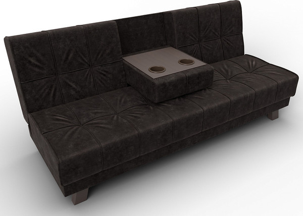 Изображение товара Диван Лига Диванов Винсент / 126444 (велюр Brut 17 коричневый)