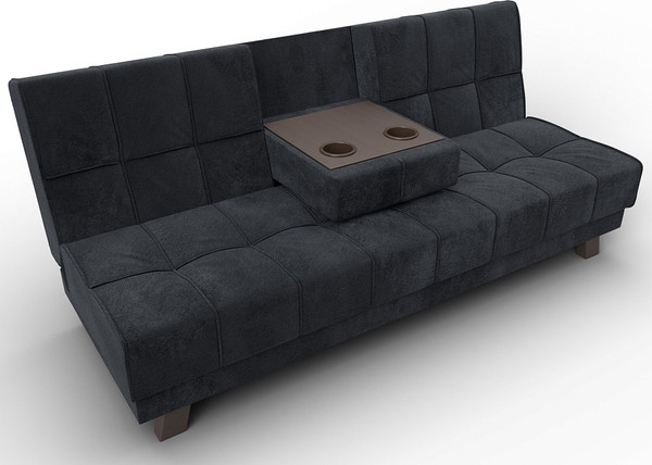 Изображение товара Диван Лига Диванов Винсент / 127251 (велюр Tower 11 темно-серый)