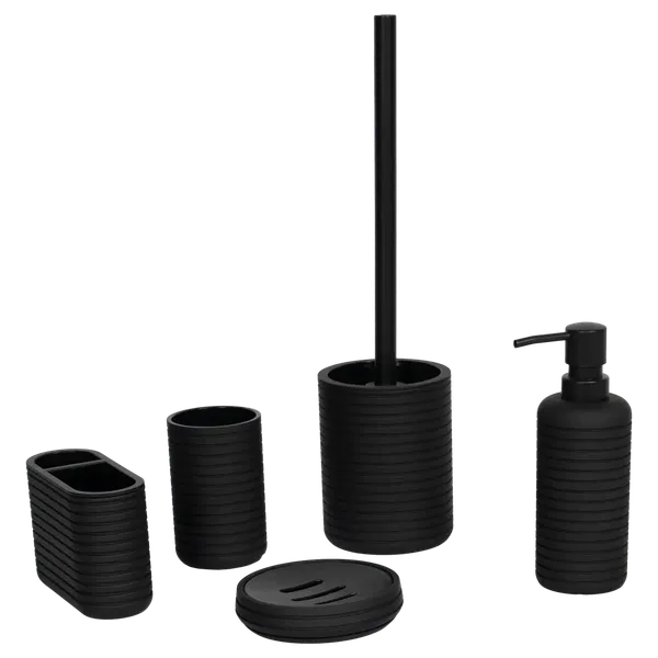 Изображение товара Стакан для зубной щетки SWENSA Lago SWP-2410-BLK-02 (черный)