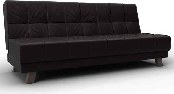 Изображение товара Диван Лига Диванов Винсент / 126446 (экокожа Grifon 12 коричневый)