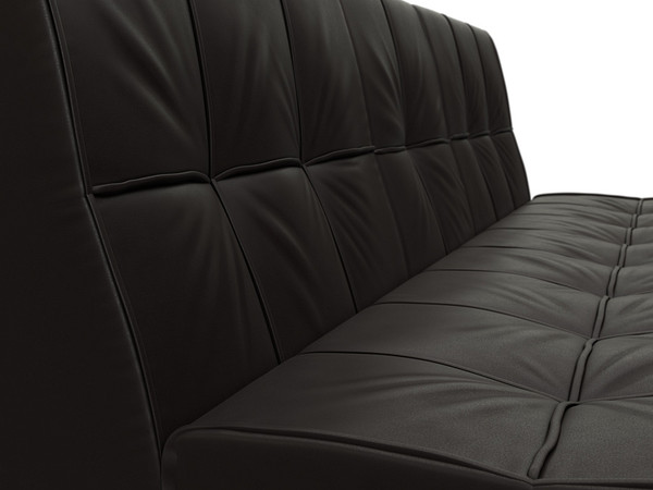 Изображение товара Диван Лига Диванов Винсент / 126446 (экокожа Grifon 12 коричневый)