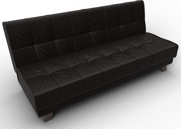 Изображение товара Диван Лига Диванов Винсент / 126446 (экокожа Grifon 12 коричневый)