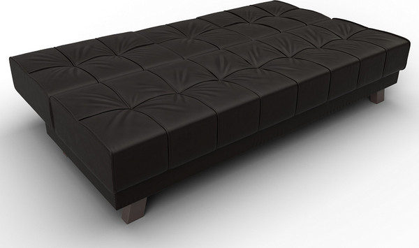 Изображение товара Диван Лига Диванов Винсент / 126446 (экокожа Grifon 12 коричневый)