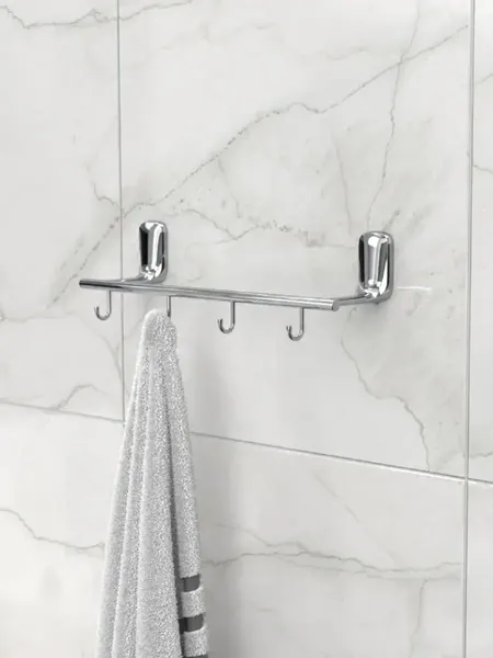 Изображение товара Держатель для полотенца LEMER Elegia с 4 крючками LEM-EL004