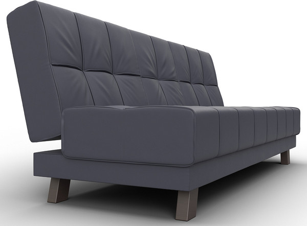 Изображение товара Диван Лига Диванов Винсент / 126449 (экокожа Grifon 15 серый)