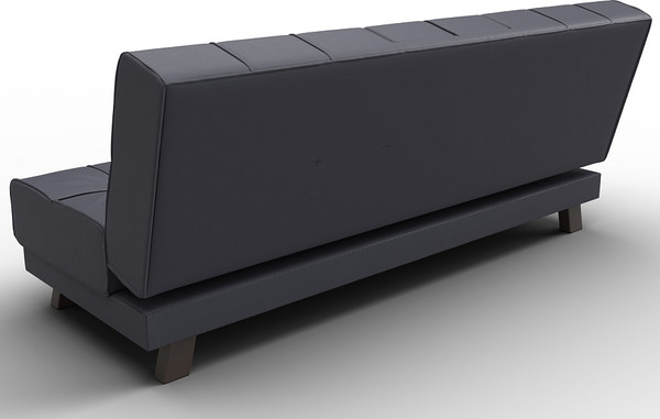 Изображение товара Диван Лига Диванов Винсент / 126449 (экокожа Grifon 15 серый)