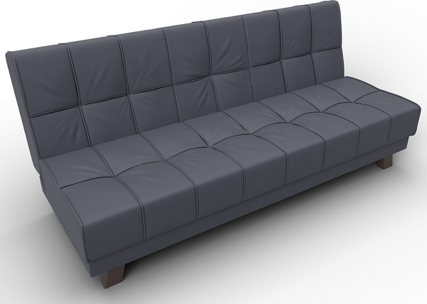 Изображение товара Диван Лига Диванов Винсент / 126449 (экокожа Grifon 15 серый)