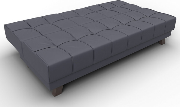 Изображение товара Диван Лига Диванов Винсент / 126449 (экокожа Grifon 15 серый)