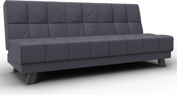 Изображение товара Диван Лига Диванов Винсент / 126449 (экокожа Grifon 15 серый)