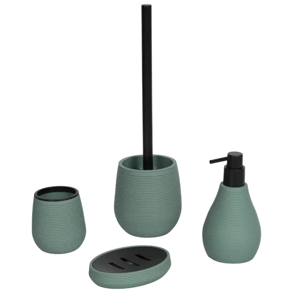 Изображение товара Стакан для зубной щетки и пасты SWENSA Svir SWP-2402-GRN-03 (зеленый)