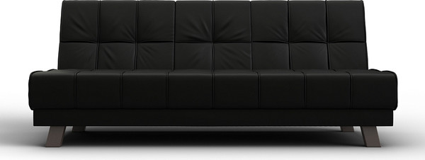 Изображение товара Диван Лига Диванов Винсент / 126448 (экокожа Grifon 18 черный)