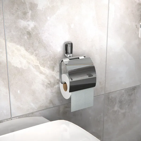 Изображение товара Держатель для туалетной бумаги LEMER Elegia с крышкой LEM-EL043