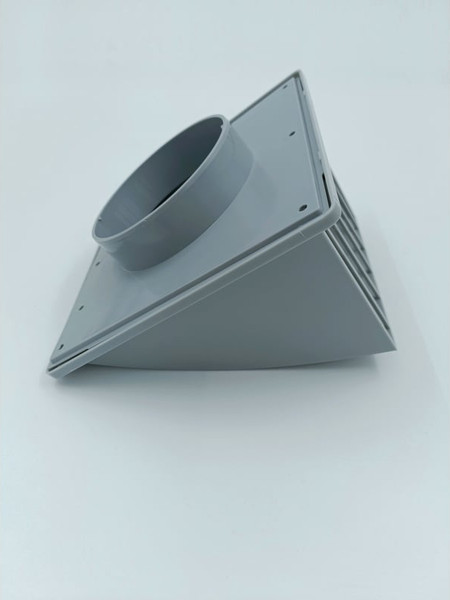 Изображение товара Колпак вентиляционный Viento 125ВСП с обратным клапаном (серый)