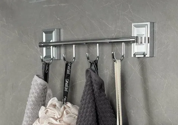 Изображение товара Держатель для полотенца LEMER Neoclassic с 4 крючками LEM-NCLASS004