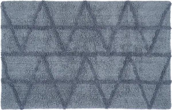 Изображение товара Коврик для ванной LEMER Loft LEM-MAT053 (50х80, хлопковый, серый)