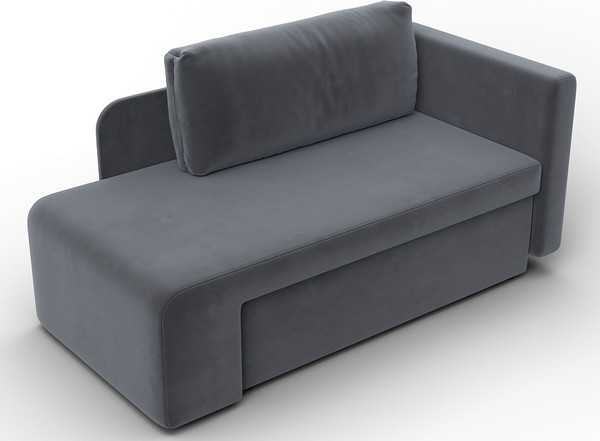 Изображение товара Тахта Лига Диванов Лига-097 / 134766 (велюр Seven 17 серый)