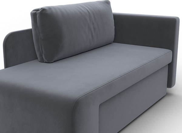 Изображение товара Тахта Лига Диванов Лига-097 / 134766 (велюр Seven 17 серый)