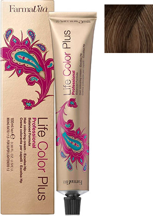 Изображение товара Крем-краска для волос Farmavita Life Color Plus 7.81 (100мл)