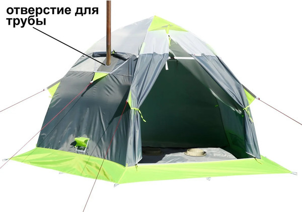 Изображение товара Палатка ЛОТОС 2 / 17002 (салатовый)