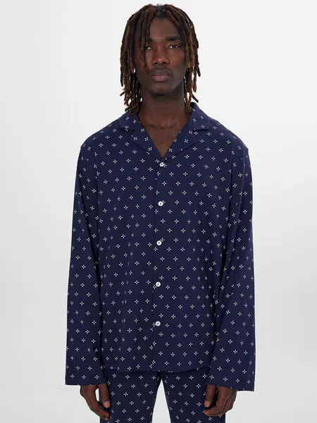 Изображение товара Комплект домашней одежды Mark Formelle 591041 (р.108-98-182/188, узор на темно-синем)