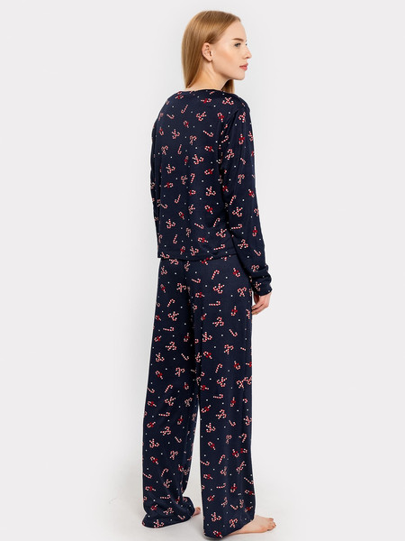 Изображение товара Комплект домашней одежды Mark Formelle 592468-1 (р.164/170-88-94, персонажи на темно-синем)