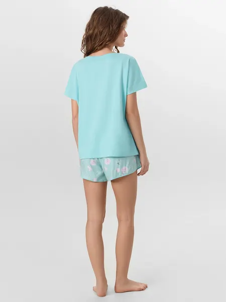 Изображение товара Пижама Mark Formelle 592544 (р.164/170-104-110, мятный/цветы на мятном)