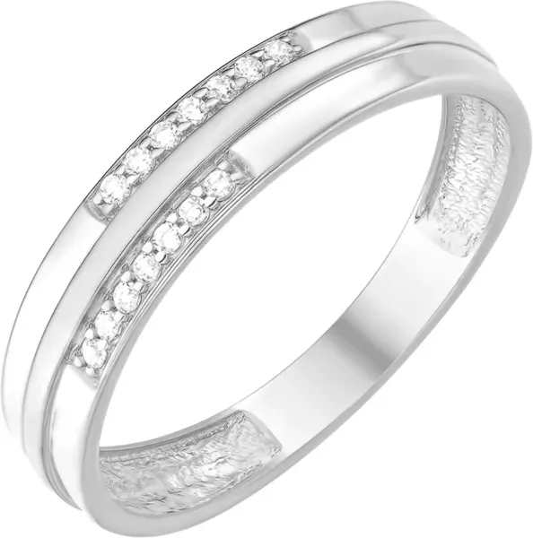 Изображение товара Кольцо из серебра 7 КАРАТ П1217-026С (р.18, с фианитами)