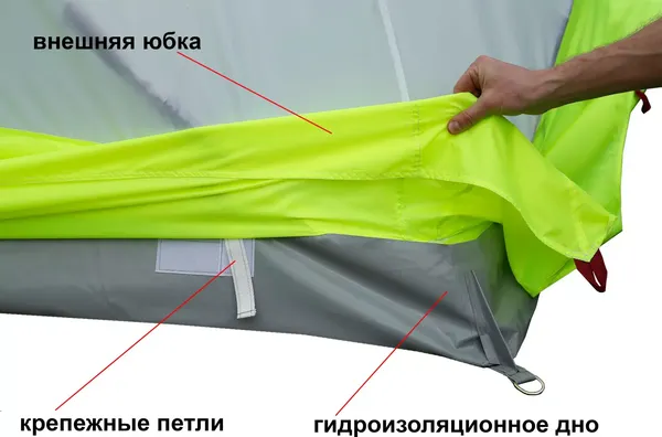 Изображение товара Палатка ЛОТОС Куб 4 Компакт / 17057