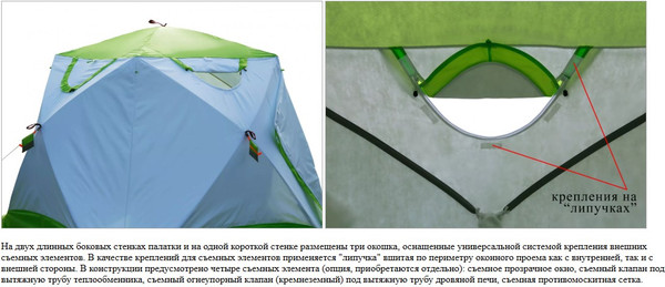 Изображение товара Палатка ЛОТОС Куб 4 Классик Термо 2024 / 17095