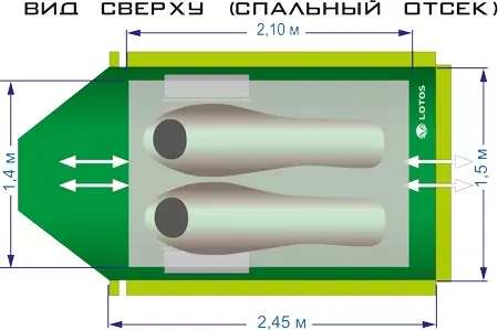 Изображение товара Палатка ЛОТОС 2 Саммер / 19001 (комплект)