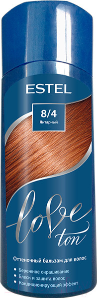Изображение товара Оттеночный бальзам для волос Estel Love Ton 8/4 (янтарный)