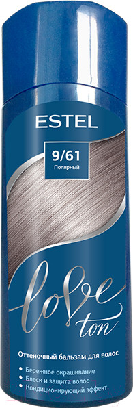 Изображение товара Оттеночный бальзам для волос Estel Love Ton 9/61 (полярный)