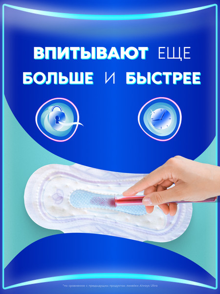 Изображение товара Прокладки гигиенические Always Ultra Normal (20шт, ароматизированные)