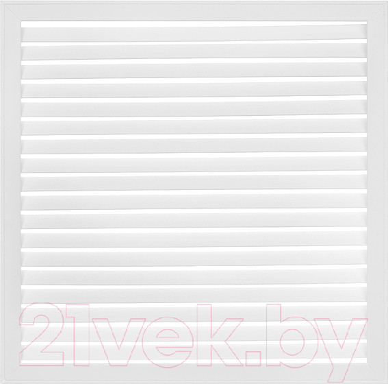 Изображение товара Решетка вентиляционная Viento ПВХ 600x600 (белый)