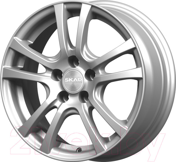 Изображение товара Литой диск SKAD Дели 15x6" 4x100мм DIA 60.1мм ET 40мм Селена