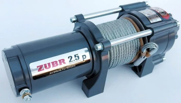 Изображение товара Лебедка электрическая Zubr EWP2500A (стальной трос)