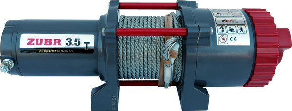 Изображение товара Лебедка электрическая Zubr EWT3500A (стальной трос)