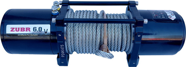 Изображение товара Лебедка электрическая Zubr EWV6000S (стальной трос)