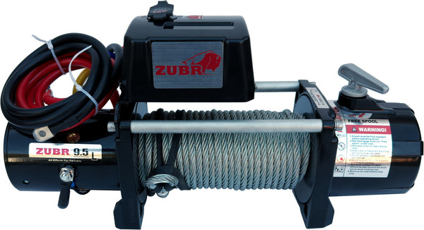 Изображение товара Лебедка электрическая Zubr EWL9500S (стальной трос)