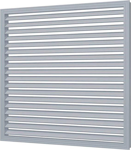Изображение товара Решетка вентиляционная Viento ПВХ 600x600 (серый)