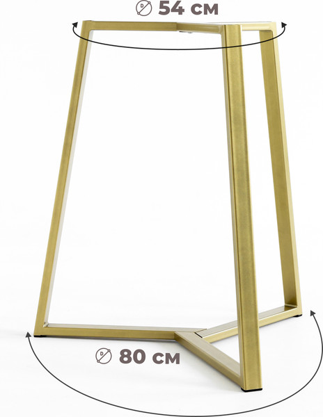 Изображение товара Подстолье Stal-Massiv SMO-720 (золотой)