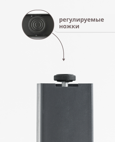 Изображение товара Подстолье Stal-Massiv Bench-комплект (серый)