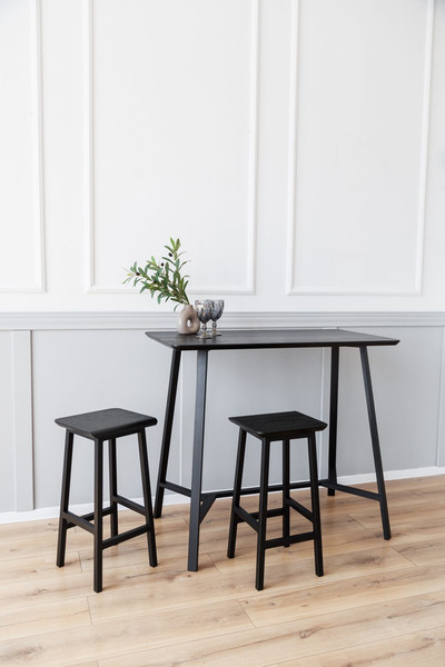 Изображение товара Табурет барный Stal-Massiv Urban-76 (черный/черный)