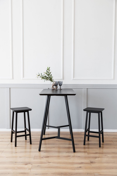 Изображение товара Табурет барный Stal-Massiv Urban-76 (черный/черный)