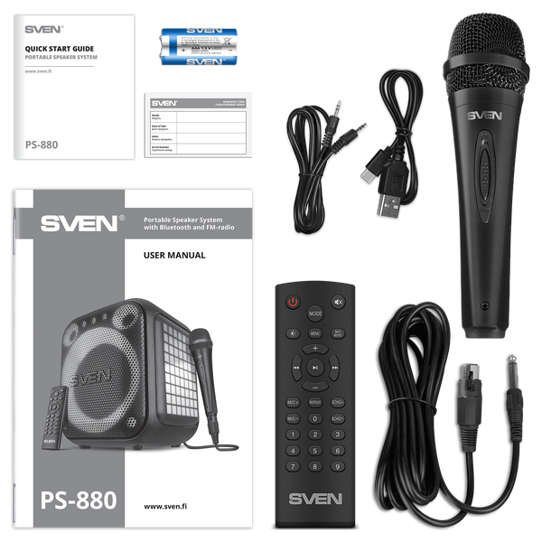 Изображение товара Портативная колонка Sven PS-880